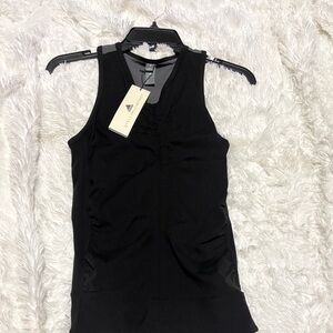 ❤️ Stella McCartney x Adidas Women's Sleek Black Tank Top